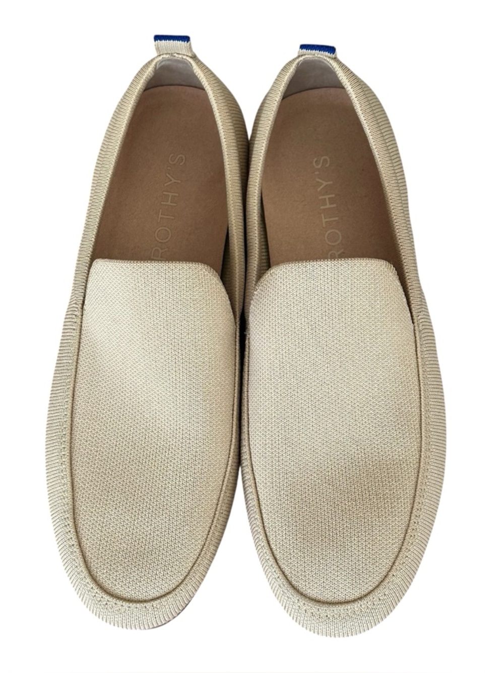 Rothys Ravello Loafer Slip On Shoes Mens 9.5 Sand Beige